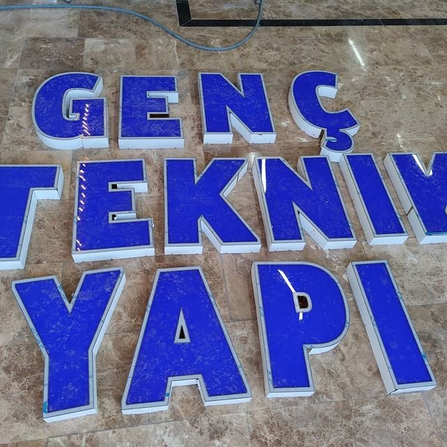 Kutu Harf Çalışmaları 12